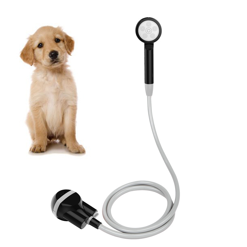 Camping shower - Rechargeable - Black - Image 2