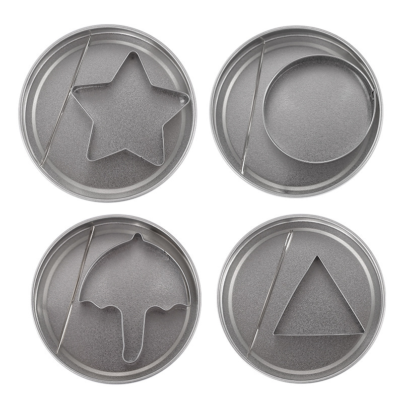 Cookie Cutters - Cookie Press Tools - Cookie Molds - DIY Baking Mold Set - Stainless Steel - Set of 12 - Image 1