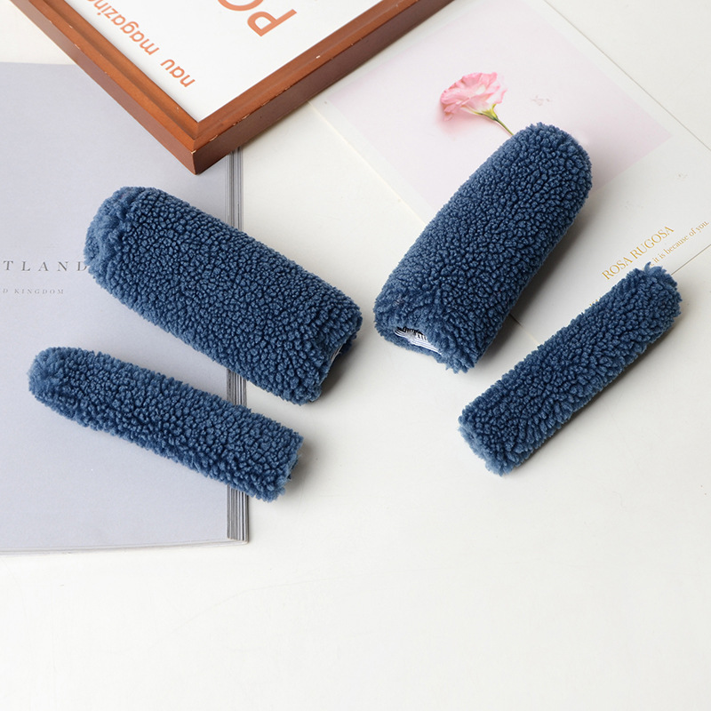 Handlebar Muffs for Electric Bike or Scooter – Winter Warm Gloves with Plush Lining – Universal for Bicycle / Tricycle – Blue - Image 2