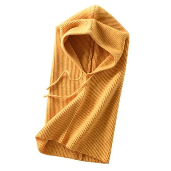 Women's Cashmere Knitted Winter Hat Hood Scarf Balaclava Set, Windpro Max Technology for Extreme Cold Protection, Multifunctional Thermal Headwear - Image 4