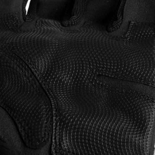 Black Tactical Military Gloves with Touchscreen Compatibility, Reinforced Nylon Construction with Non-Slip Panels and Adjustable Velcro Cuffs Size L - Image 8