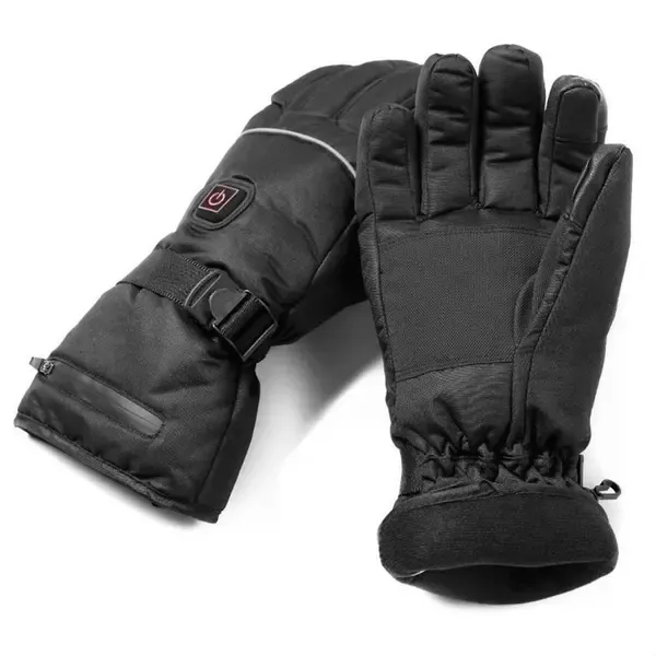 Rechargeable Heated Mittens Gloves with 4000mAh Lithium Battery, 3 Temperature Settings 30-45°C, Water-Repellent Touchscreen Compatible Size L - Image 7