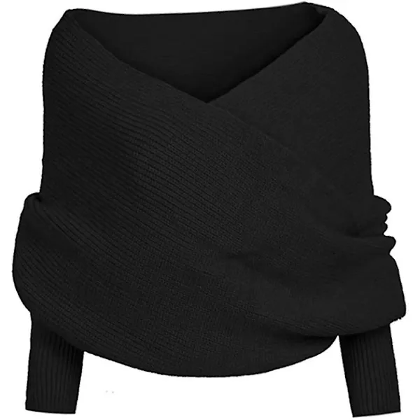 Multifunctional Unisex Cape Scarf for Women, Winter Fashion Warm Wrap with Adjustable Arm Coverage, Super Soft Lightweight for All Seasons and Occasions - Image 1