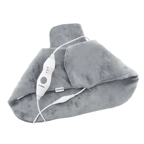 Electric Neck and Shoulder Heating Pad with 3 Temperature Levels 40-60°C, Soft Polyester Cover Removable and Washable, 2-Hour Auto Shut-Off for Pain Relief - Image 1