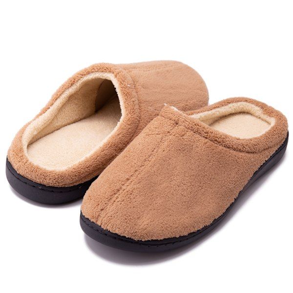 Unisex Relax Gel Slippers with Memory Foam and Anti-Fatigue Sole, Warm Plush Lining for Home, Comfortable Cushioned S Size for Indoor Use - Image 2