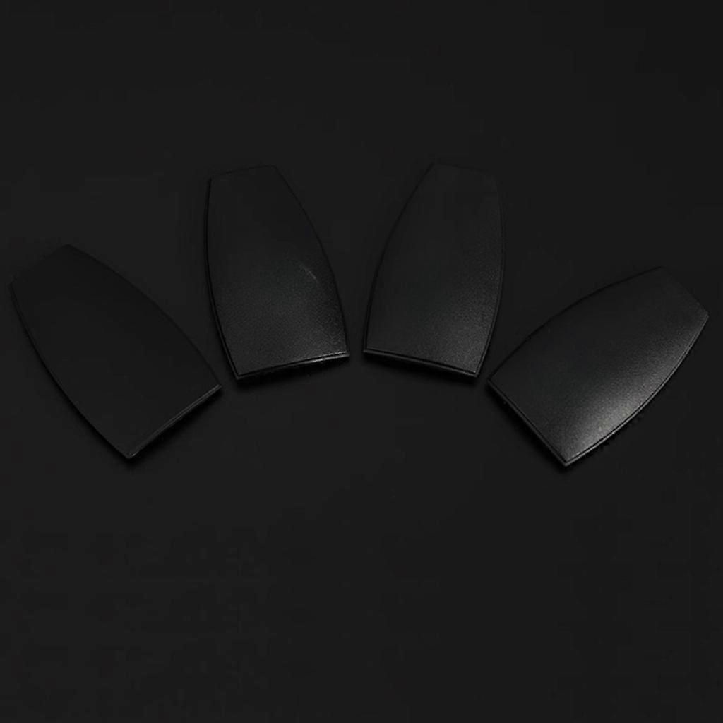 Heavy Duty Car Key Rear Cover Replacement for  S300 S350 E260 C200 GLK300 ML350 B200 Key Case, Made of Pvc, Black Color - Image 4