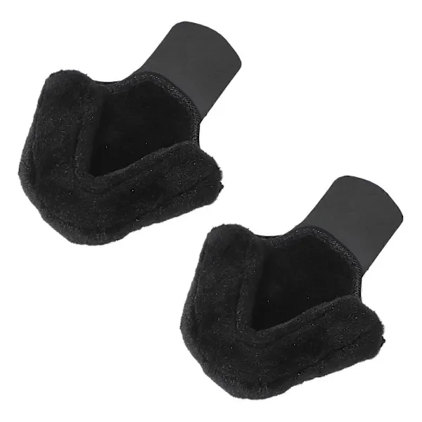 Practical High Performance Ear Warmers Bicycle Helmet, Earmuffs Wind, Fits All Helmets, Black, Excellent Performance - Image 1