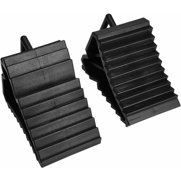 Long Lasting Premium Slip stopper, 2 pcs Car Anti-Slip tire blocks, Made of Plastic, Black Color, Easy Installation - Image 5