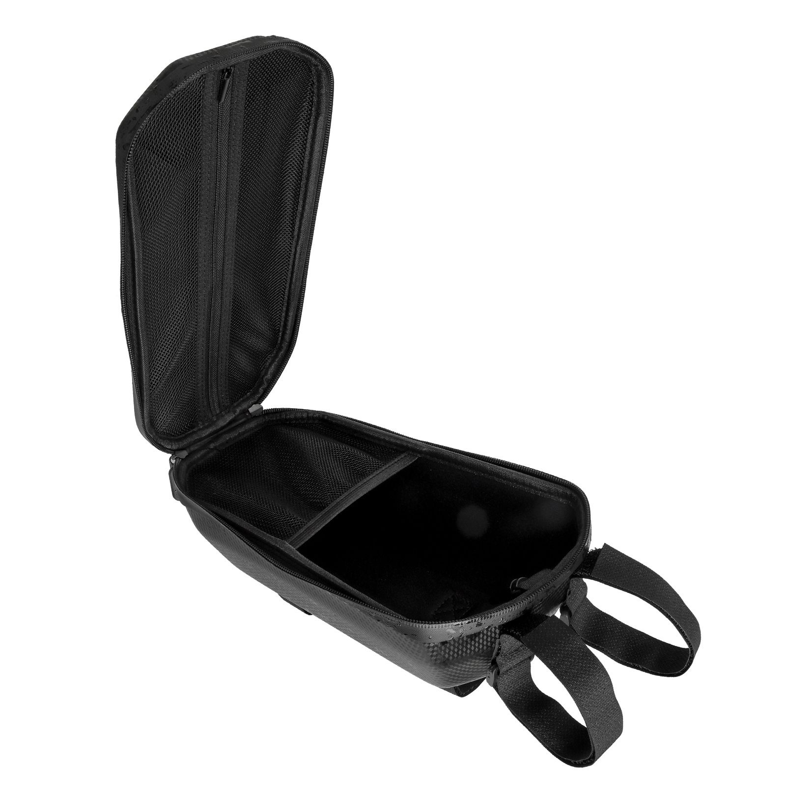 Replacement 4L hard shell bag electric scooter bag hard shell EVA waterproof front bag hanging bag driving folding bicycle bag, Black Color - Image 5