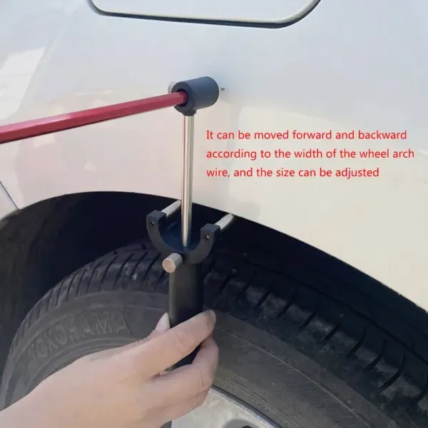Sturdy Heavy Duty Car Wheel Eyebrow Mark Tool Wheel Arch Parallel Scriber Stainless Steel Rod, Made of Metal, Top Quality - Image 3