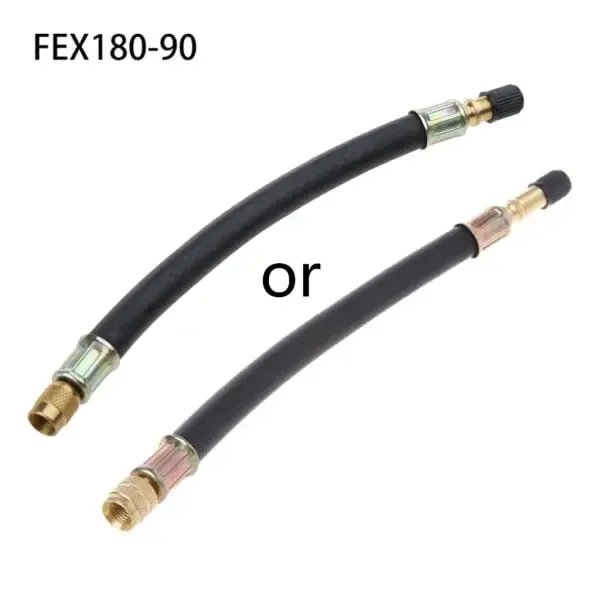 Long Lasting Premium Bicycle pump for valve extender Extension tube Rubber inflation tube Hose Electro null - 90 - Image 1