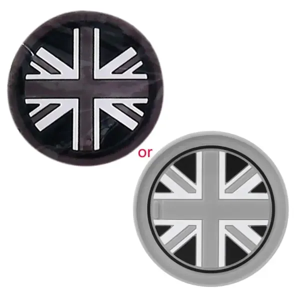 7.7mm Silica Gel Car Cup Anti-slip Pad Mat for Mini for Cooper 2011 2012 2013 R Gray, Replacement Part, Made of Silicone, Black Color, 2 Pcs Pack - Image 1