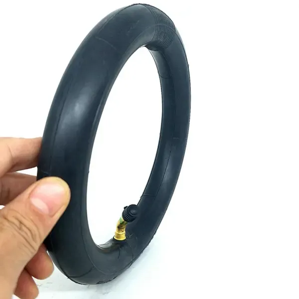 2x High Quality 8 Inch Tire 8x1 1/4 Scooter Tire & Inner Tube Set Bent Valve Fits Bicycle Electric /, Made of Rubber - Image 3
