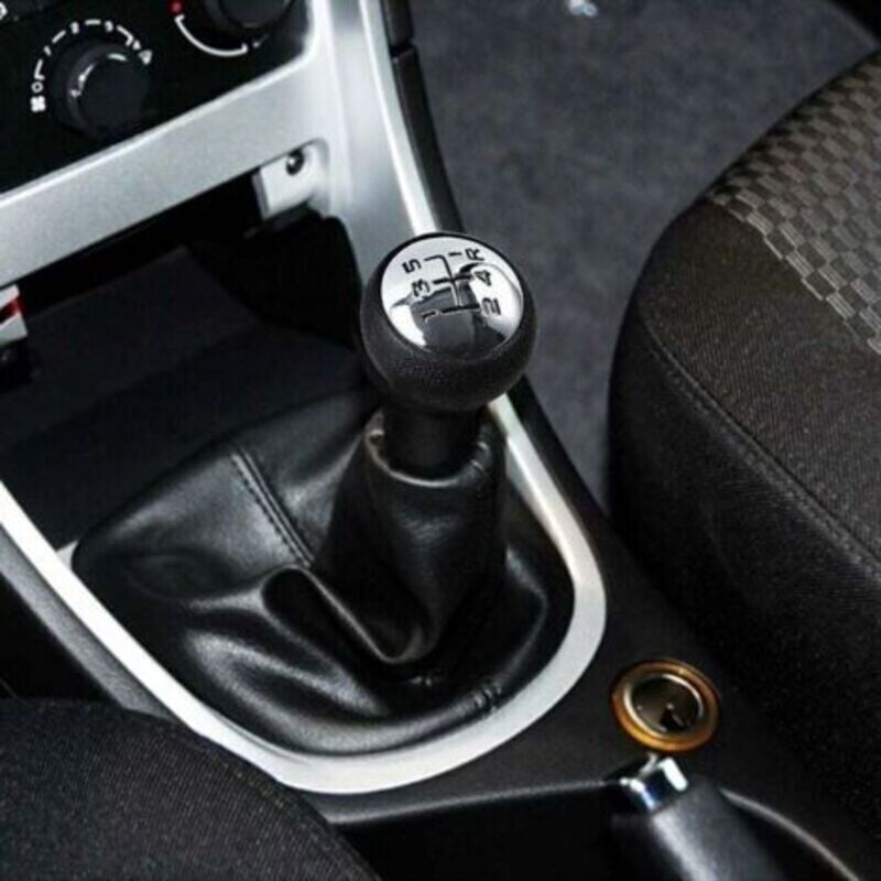 Replacement Speed Manual Gear Shift Knob for Peugeot 106 107 205 207 306 307 308 405 406 407 607 / CITROEN C2 C3 C4 Picasso - Black & Silver. - Image 2