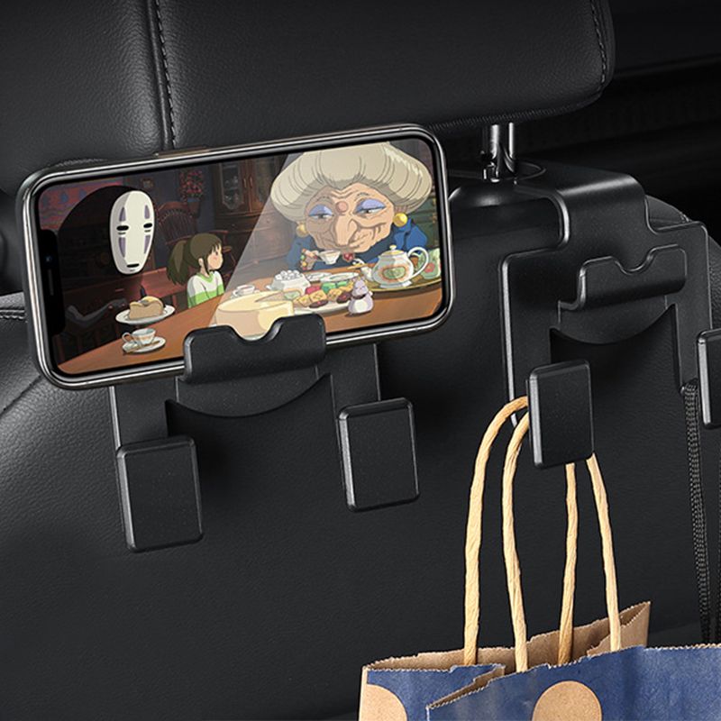 High Performance Phone holder for the back seat of the car, phone holder, headrest hooks, Replacement Part, Made of Abs - Image 1