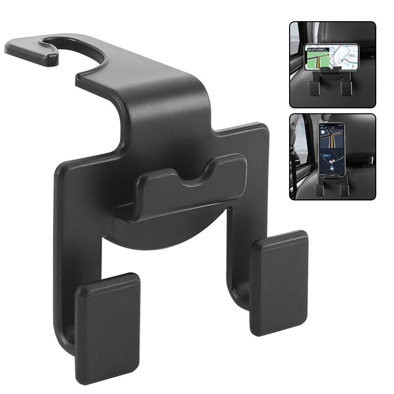 High Performance Phone holder for the back seat of the car, phone holder, headrest hooks, Replacement Part, Made of Abs - Image 6