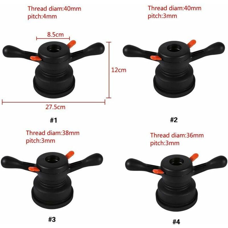 Durable High Quality Tire Balance Tool Wheel Balancer Quick Tire Change Tool (Size: 1 40mm/4mm), Made of Plastic - Image 2