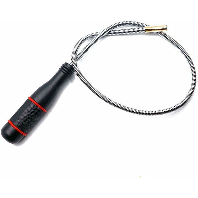Flexible Magnetic Pick Up Tool 590mm - Portable Magnet for Nuts, Bolts, Screws, Auto Parts - 1pc, Made of Metal - Image 1