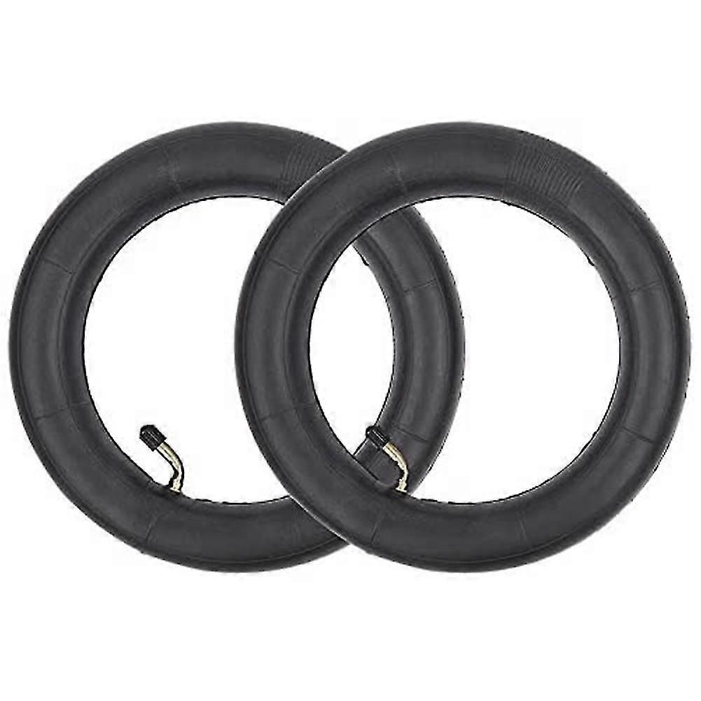 pcs 10 x 2.125 (10 inch) Inner Tube for Scooter for 10x2 Tires 10x1.90 10x1.95 10x2 10x2.125 Electric, Replacement Part, Made of Rubber, Black Color - Image 1