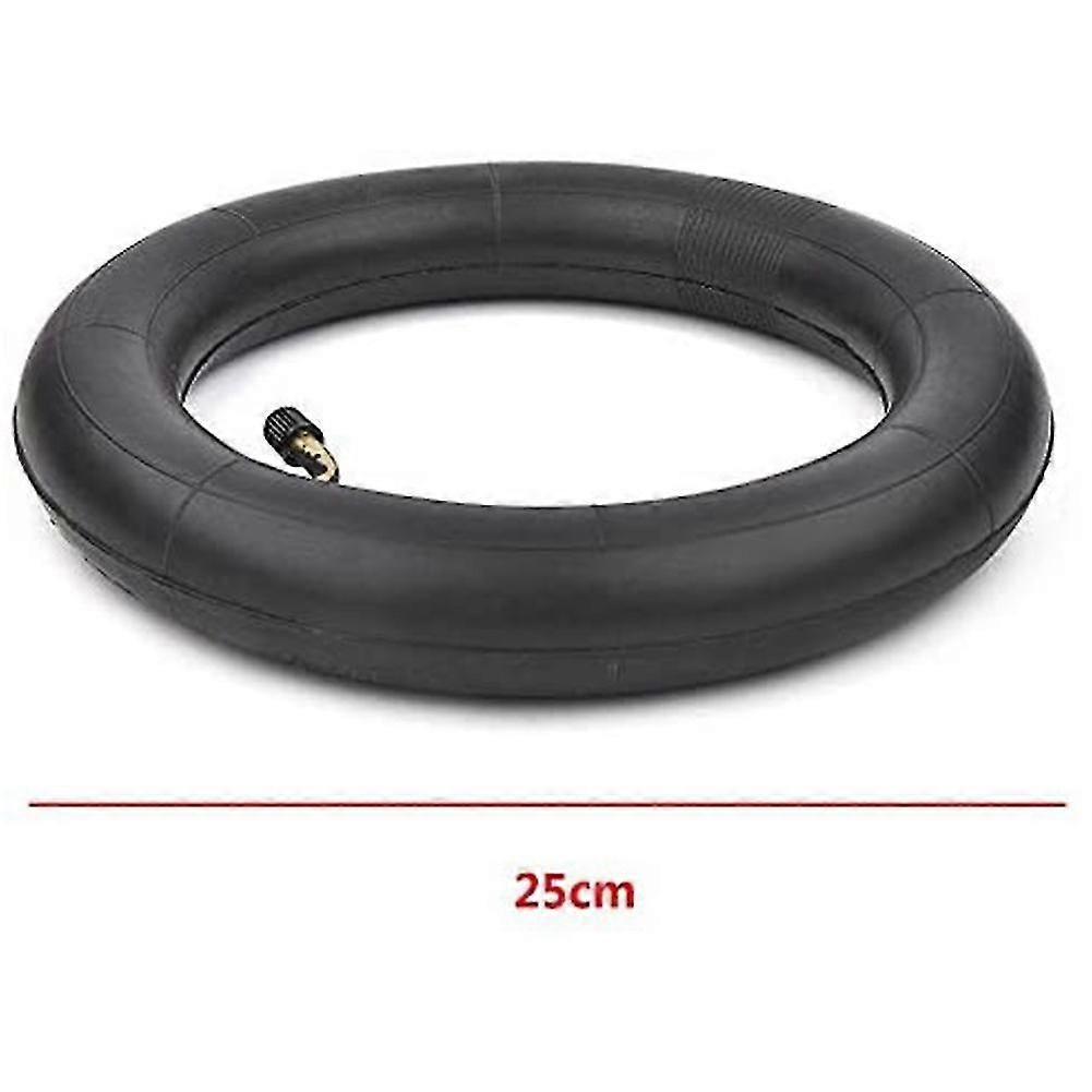 pcs 10 x 2.125 (10 inch) Inner Tube for Scooter for 10x2 Tires 10x1.90 10x1.95 10x2 10x2.125 Electric, Replacement Part, Made of Rubber, Black Color - Image 2