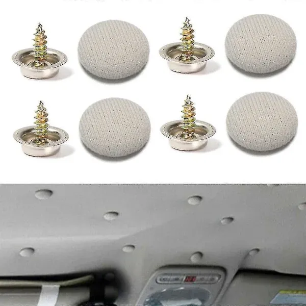 Durable High Quality Replacement Car Headlining Buckles Fastener Clips Auto Fixing Repair Buttons, Made of Steel - Image 2