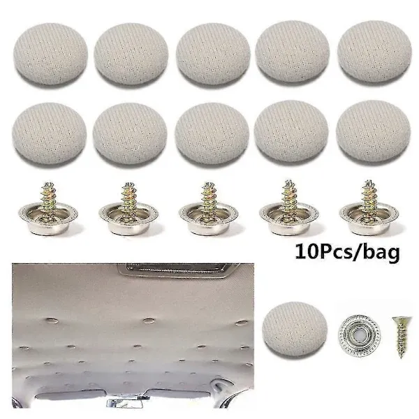 Durable High Quality Replacement Car Headlining Buckles Fastener Clips Auto Fixing Repair Buttons, Made of Steel - Image 4