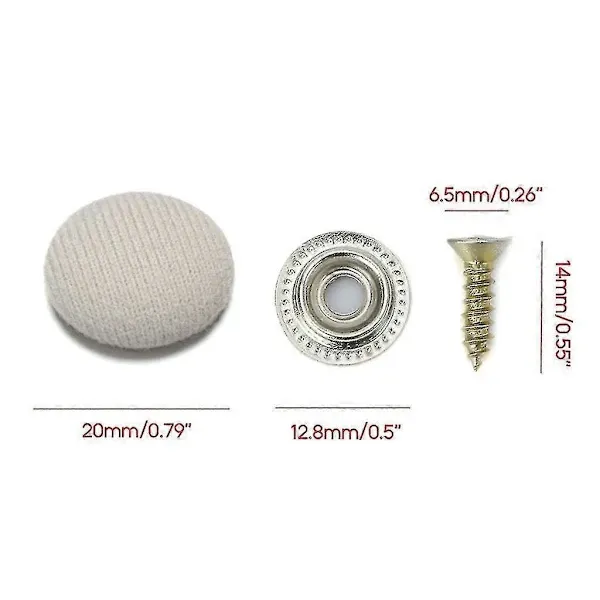 Durable High Quality Replacement Car Headlining Buckles Fastener Clips Auto Fixing Repair Buttons, Made of Steel - Image 5