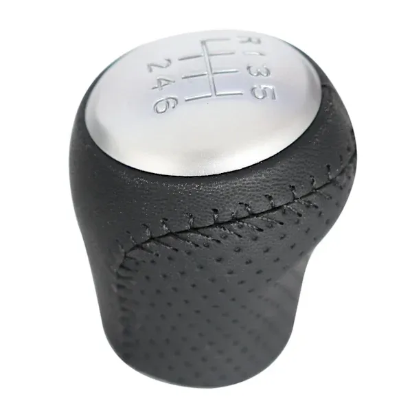 |HH|6-speed gear lever knob fits Nissan Juke F15 X-trail T31 Qashqai Mki Jj10 2010 2011 2012 2013, Made of Plastic, Black Color - Image 1