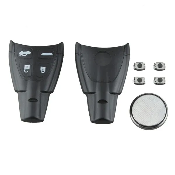 Professional Compatible Saab key, Key shell alarm cover Remote control 9-3 and 9-5, Made of Rubber, Black Color - Image 5