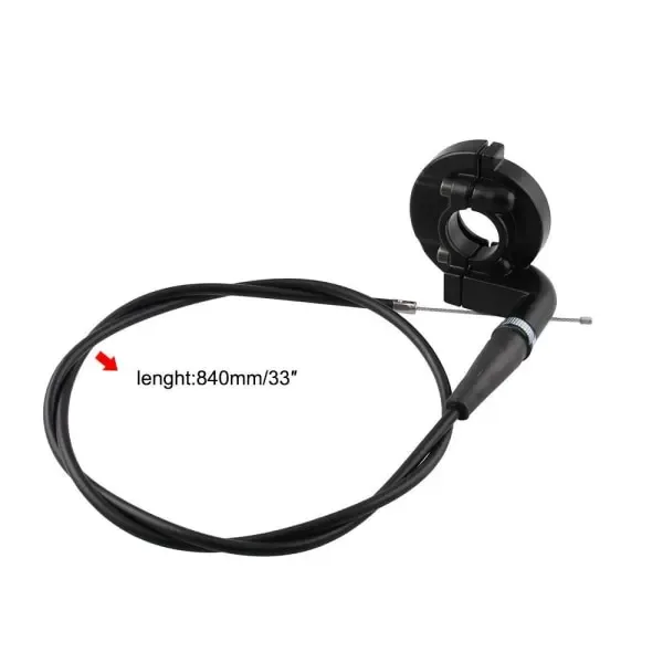 Premium Compatible Motorcycle Throttle Handle Throttle Handle Handle Speed Control, Made of Aluminum, Black Color - Image 3