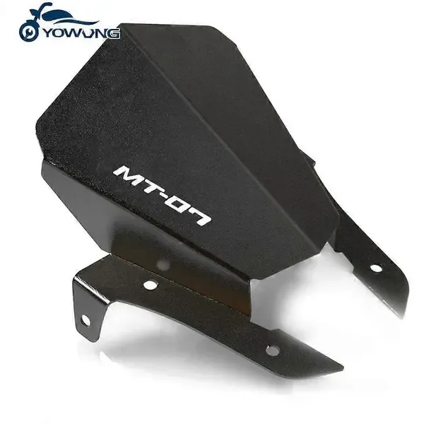 Motorcycle Windshield compatible with YAMAHA MT07 MT-07 FZ-07 2013 2014 2015 2016 2017 Motorcycle Wind Deflector Windscreen MT 07, Made of Aluminum - Image 5