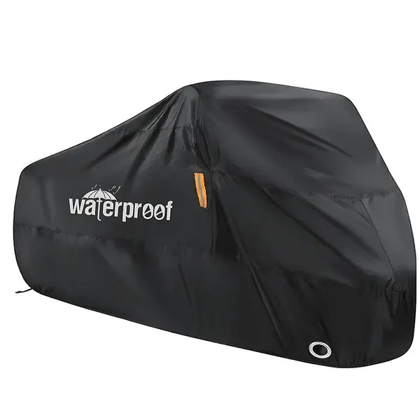 Sturdy Heavy Duty Replacement Outdoor bicycle cover waterproof bicycle cover with lock hole, Silver Color, Top Quality - Image 1