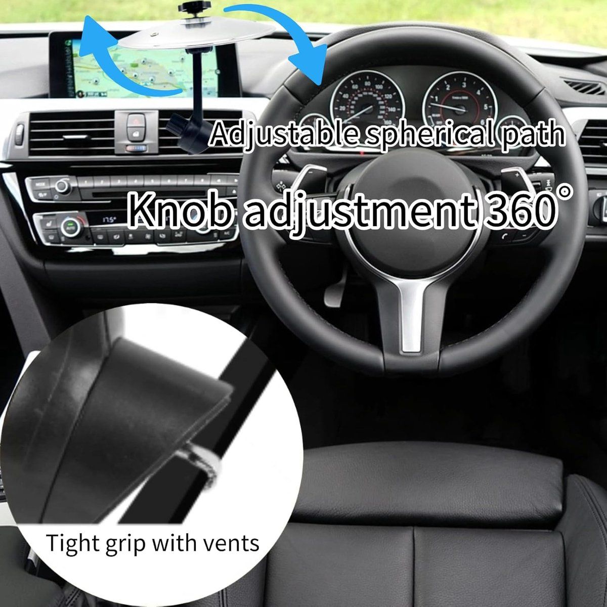 Anti - crash cymbals for cars 2 pieces Car cymbal air vents for for vent for drum for Replacement Part, Easy to Use - Image 4