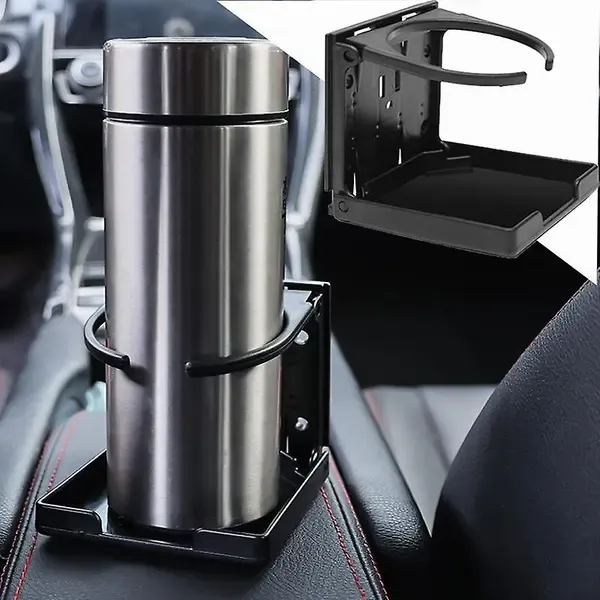 Compatible Mug Drink Holder Foldable Car Cup Holder Water Bottle Holder Front Cup Holder Stand For Car Boat Truck Yacht Suv Rv Van Cup Tray | |-max - Image 2
