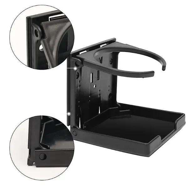 Compatible Mug Drink Holder Foldable Car Cup Holder Water Bottle Holder Front Cup Holder Stand For Car Boat Truck Yacht Suv Rv Van Cup Tray | |-max - Image 5