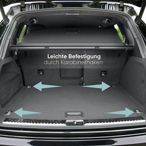 Car luggage net, 110x60cm elastic nylon trunk net protective net multi-function partition net for trunk storage - Image 5