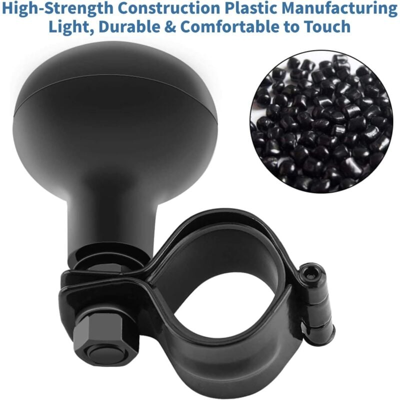 Durable High Quality Replacement Rattkula, Rattkula Traktorklippare Knopp Spinn, Made of Abs, Black Color, Perfect Fit - Image 4