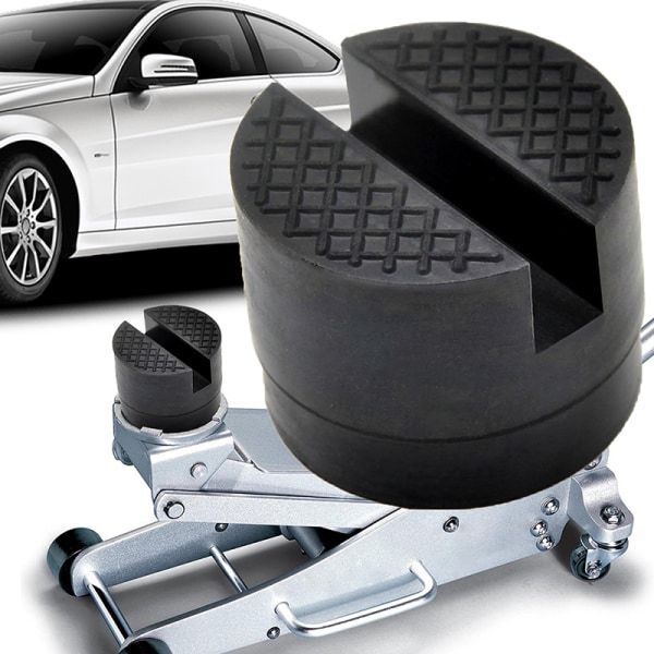 Sturdy Heavy Duty Rubber car jack protector, adapter for frame protection, black_OF, Top Quality, Easy to Use, Good Performance - Image 1