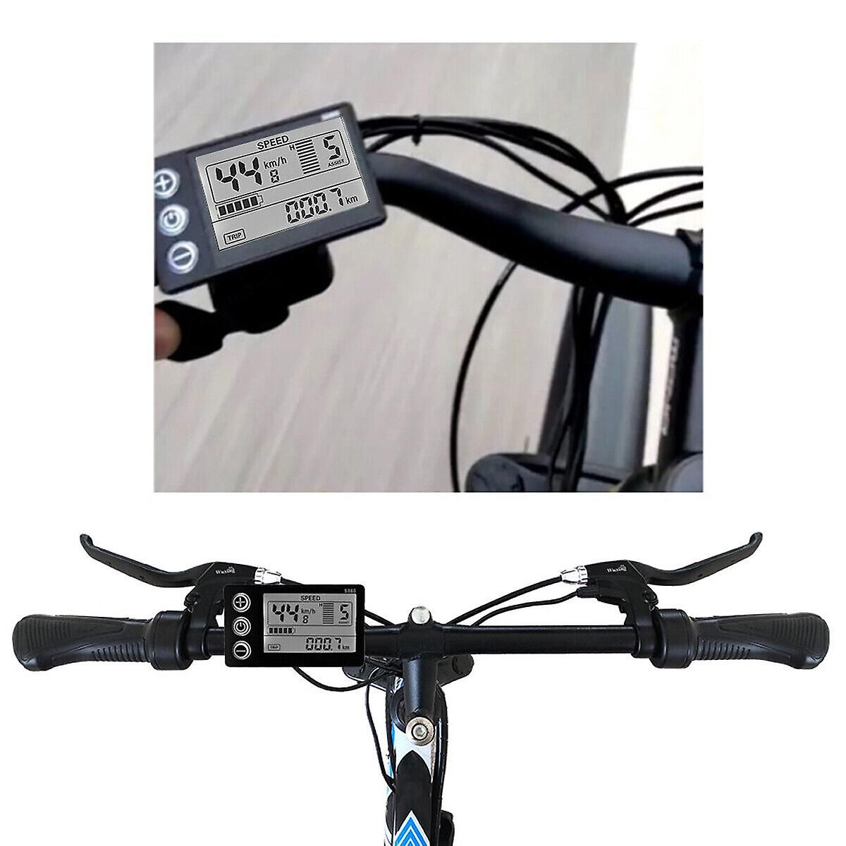Long Lasting Premium New LCD display for electric bike 24V/36V/48V Display E-bike Electric bike, Made of Plastic - Image 4