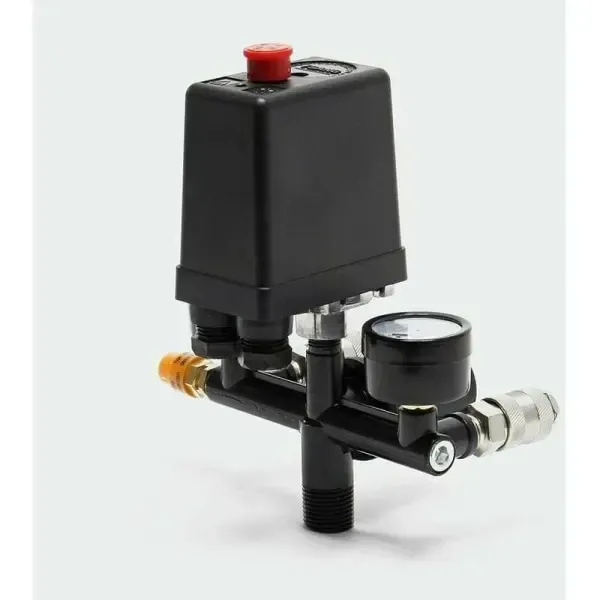 Professional Pressure regulator with pressure switch Replacement for  compressor Pressure switch with 2 displays - Image 3