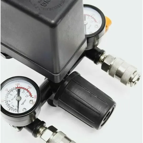 Professional Pressure regulator with pressure switch Replacement for  compressor Pressure switch with 2 displays - Image 4
