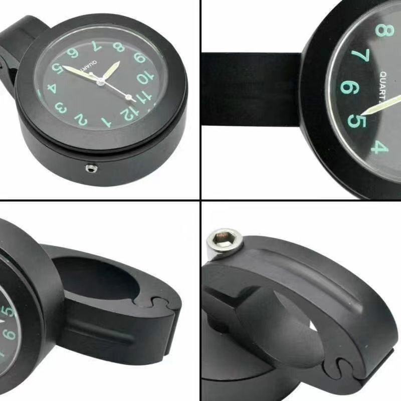 High Performance Compatible Waterproof handlebar mounted watch universal motorcycle bike handle, Made of Rubber - Image 5