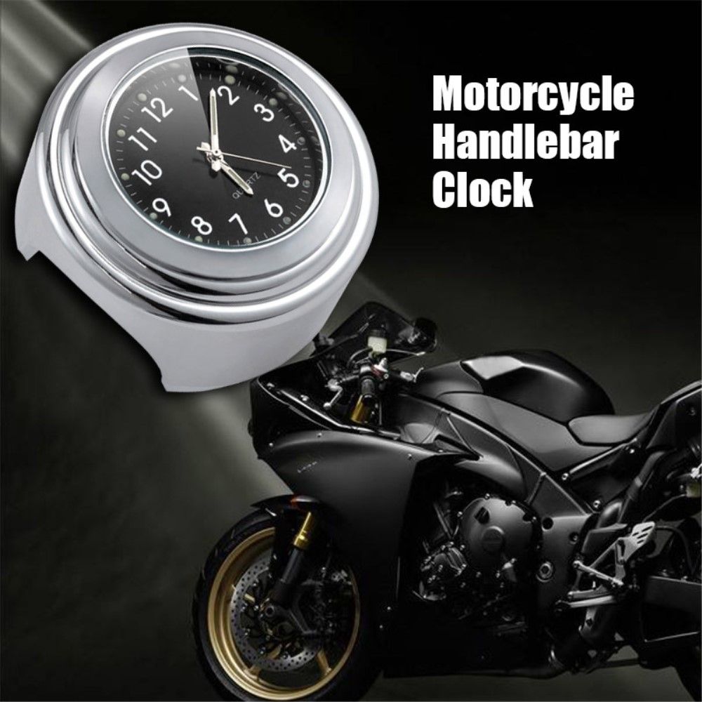 Durable High Quality Analog watch for motorbikes, mopeds and bicycles, Made of Aluminum, Black Color, Perfect Fit - Image 3