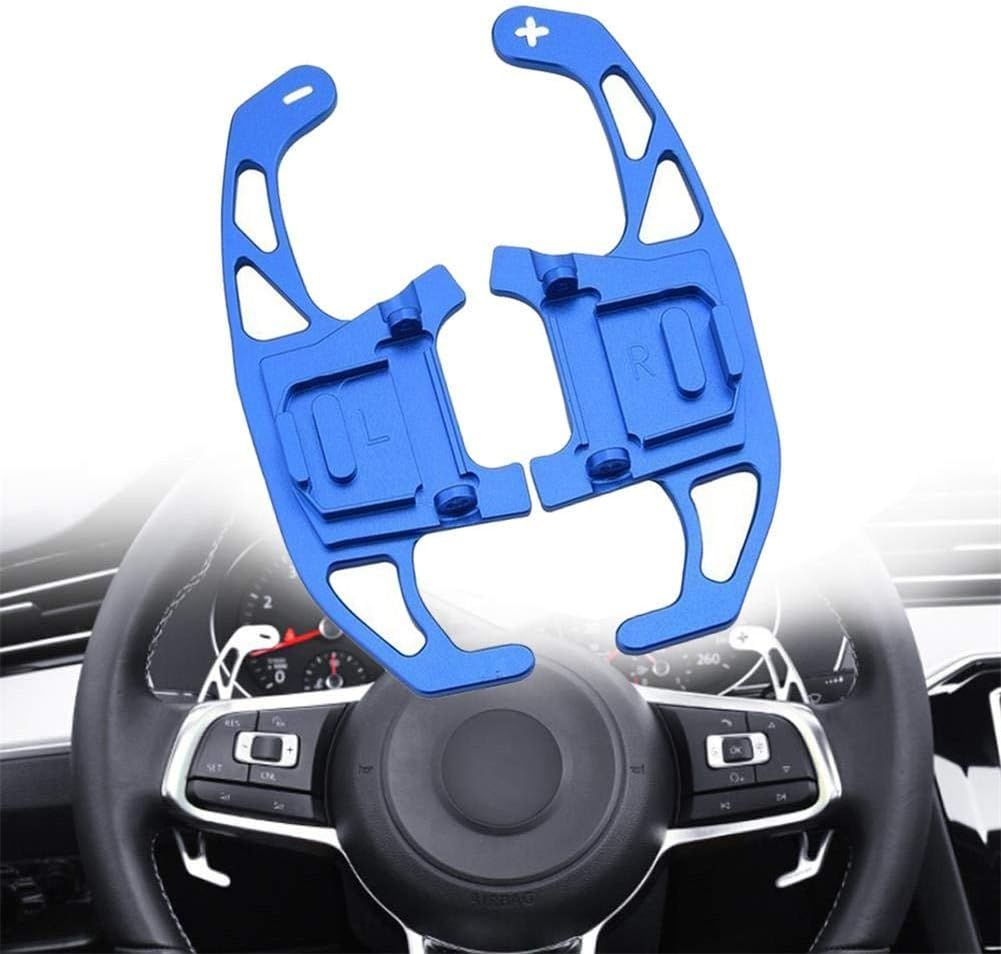 High-performance aluminum gearshift paddles (blue) for Golf Golf 7 R-line (models 2015-2019), Golf 7 GTI (models 2015-2019), Replacement Part - Image 1