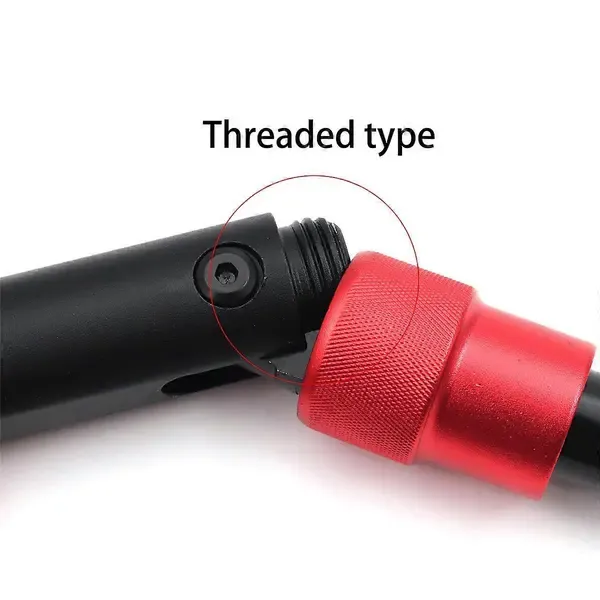 Replacement Foldable Handlebar Bicycle 90 Degree Folding Aluminum Kick Stunt Scooter Electric Bike Handlebar[D], Black Color - Image 3
