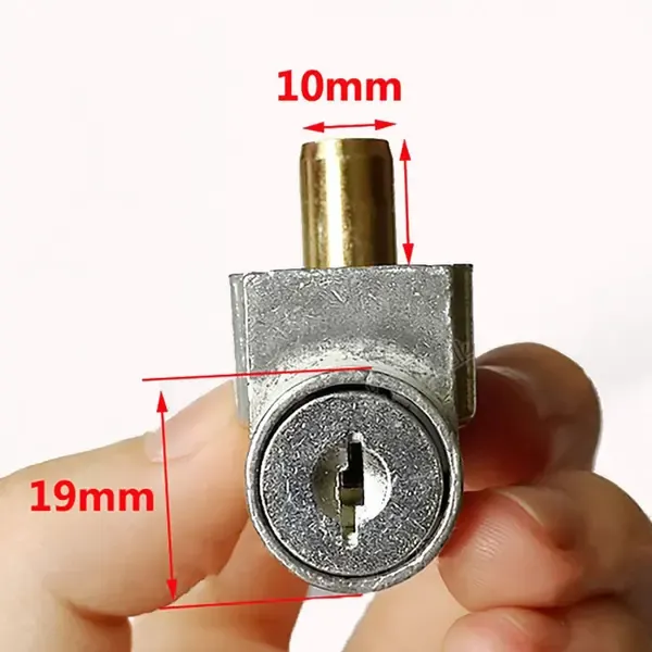 Long Lasting Premium Compatible Battery Lock Cover with 2 Keys E-Bike Switch, Made of Metal, Black Color, Easy Installation - Image 3