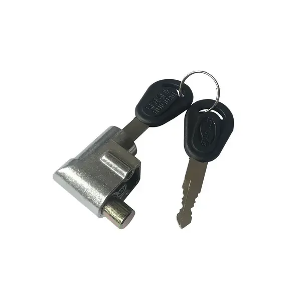 Long Lasting Premium Compatible Battery Lock Cover with 2 Keys E-Bike Switch, Made of Metal, Black Color, Easy Installation - Image 6