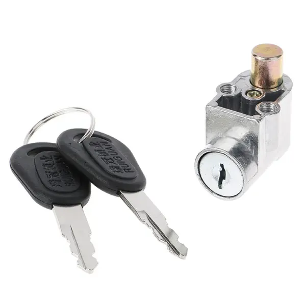 Long Lasting Premium Compatible Battery Lock Cover with 2 Keys E-Bike Switch, Made of Metal, Black Color, Easy Installation - Image 7