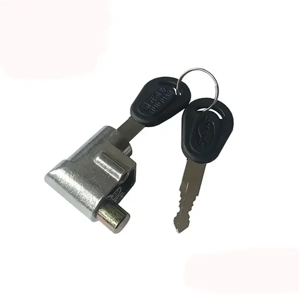 Long Lasting Premium Compatible Battery Lock Cover with 2 Keys E-Bike Switch, Made of Metal, Black Color, Easy Installation - Image 8