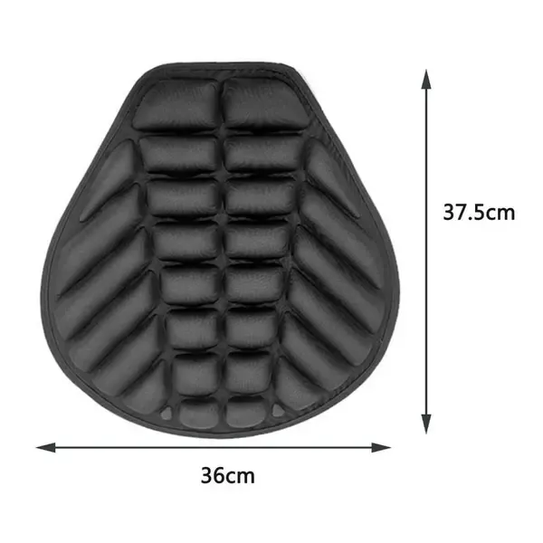 Sturdy Heavy Duty Replacement Motorcycle Seat Cushion Gel Seat Motorcycle Cushion, Made of Lycra, Black Color, Top Quality - Image 4